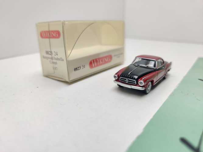 Wiking H0 0823 24 Borgwardt Isabella Coupé / 1:87 / OVP