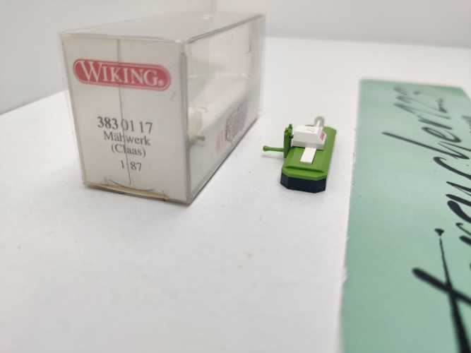 Wiking H0 383 01 17 Mähwerk "Claas" / 1:87 / OVP