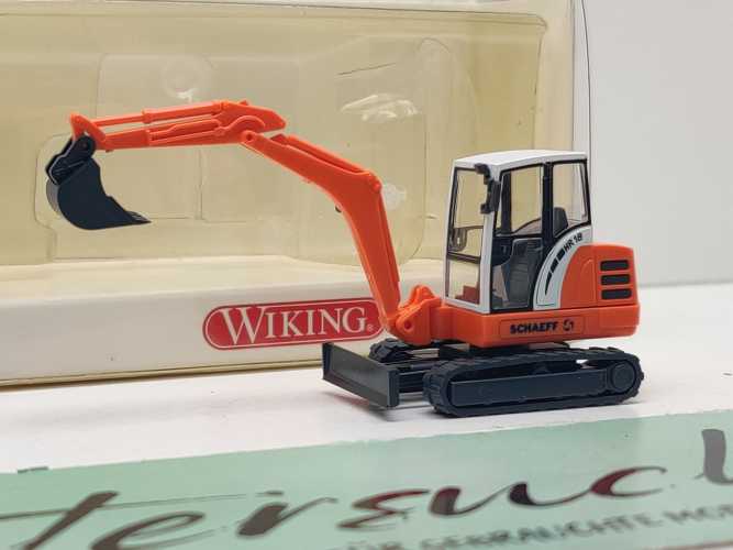 Wiking H0 658 01 29 Mini-Raupenbagger "HR18" Firma Karl Schaeff / 1:87 / OVP
