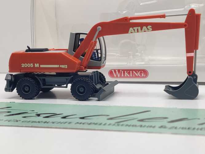 Wiking H0 661 01 35 Mobilbagger "ATLAS 2005 M" / 1:87 / OVP