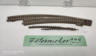 Trix / Viessmann H0 62711 / 4586 Weiche Links 236,1 mm / 12,1°/ Antrieb + Decoder