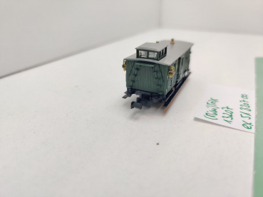 Minitrix N DC 13207 ex 51320700 Güterzugbegleitwagen Pw / DRG