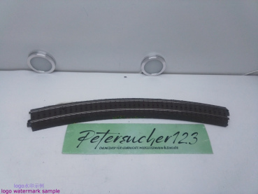 Märklin H0 1 x gebogenes C-Gleis 24430  R4  = 579.3 mm / 30° / Anlagenrückbau