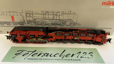 MÄRKLIN H0 AC 37889 / BR44 Dampflok Schlepptender DB / Mfx / Sound / Telex / OVP