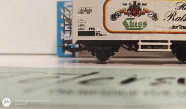 Märklin H0 AC 4415 SoMo Bierkühlwagen "Cluss Heilbronn"  / OVP blau