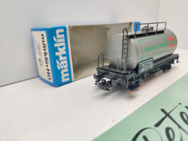 Märklin H0 AC 4440 Kesselwagen "Stinnes Interöl" / DB / OVP blau