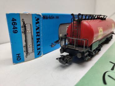 Märklin H0 4649  Kesselwagen AVIA / Rot / 4-Achser / Blaue OVP