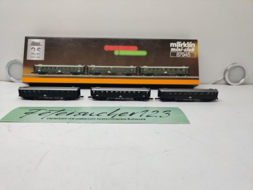 Märklin Z DC 87945 Schnellzugwagen-Set / Württemberg / DRG / OVP