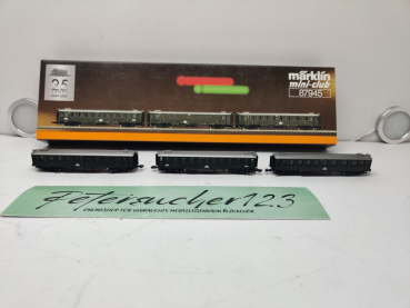 Märklin Z DC 87945 Schnellzugwagen-Set / Württemberg / DRG / OVP