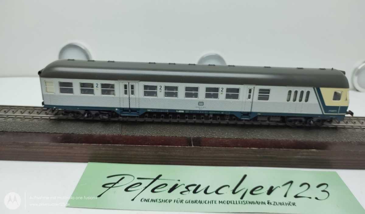 Märklin H0 4257 Nahverkehrs Steuerwagen - Silberling / 2.Kl. / Licht / DB / OVP