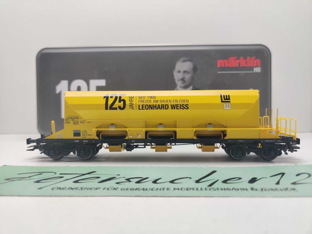Märklin H0 AC 48125 Museumswagen'25 ,,Leonhard Weiss" / NEM / P, DB / OVP