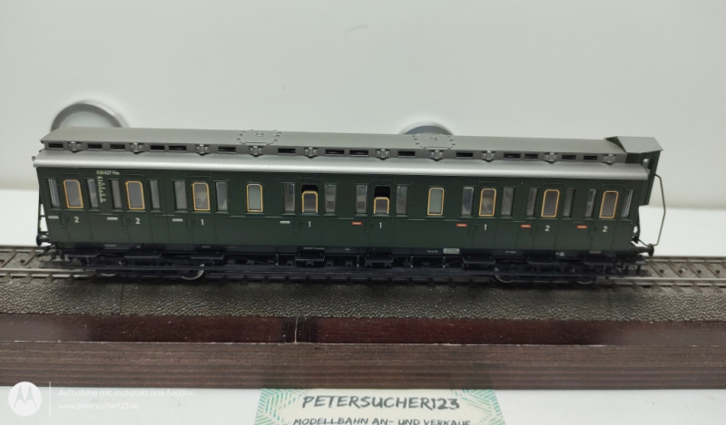 Fleischmann H0 DC 5685 Abteilwagen / 1. Kl / DB / K / OVP