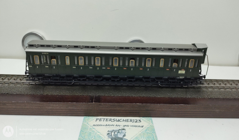 Fleischmann H0 DC 5686 Abteilwagen  / 2. Kl / DB / K / OVP