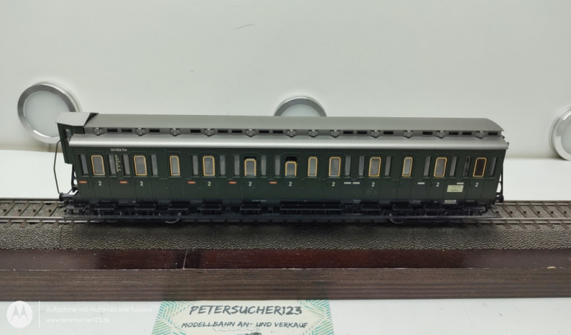 Fleischmann H0 DC 5686 Abteilwagen  / 2. Kl / DB / K / OVP