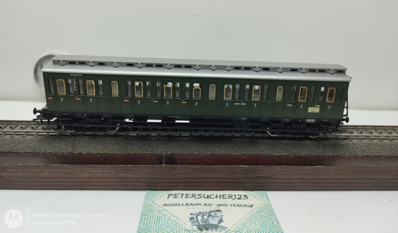 Fleischmann H0 DC 5690 Abteilwagen / 2. Kl / DB / K / OVP