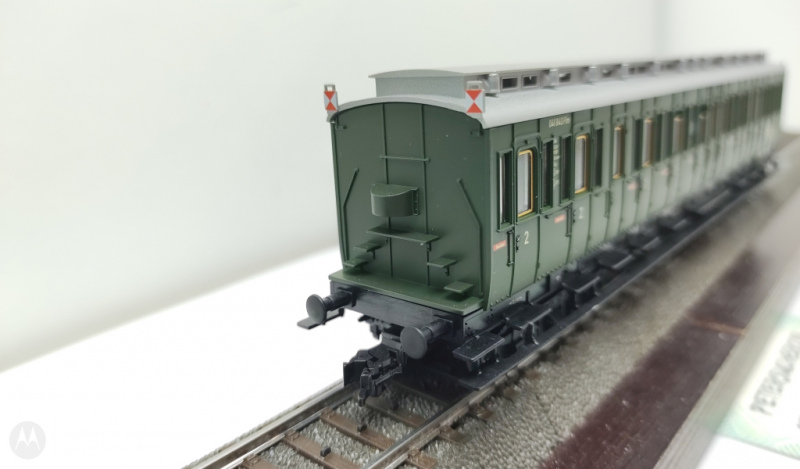 Fleischmann H0 DC 5690 Abteilwagen / 2. Kl / DB / K / OVP
