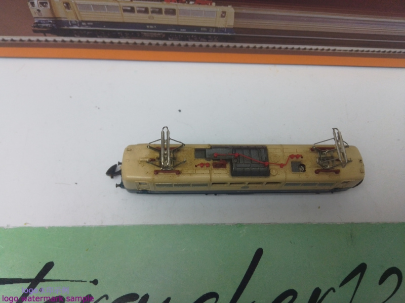 Märklin Z DC 8858 Elektrolok Blau / Beige / DB / OVP