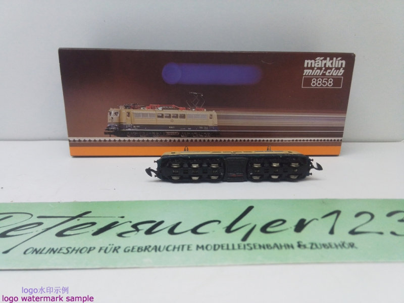 Märklin Z DC 8858 Elektrolok Blau / Beige / DB / OVP