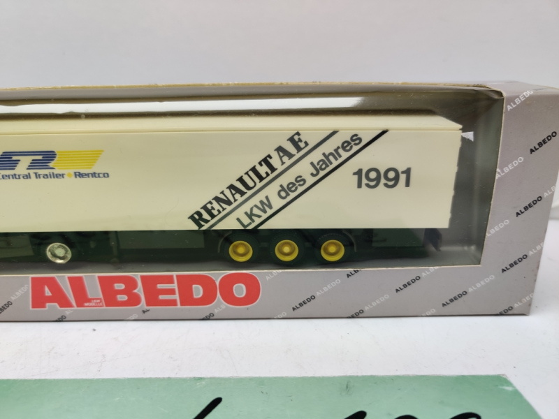 Albedo H0 / 1:87 / 700006 Sattelzug Renault / LKW des Jahres 1991 / OVP