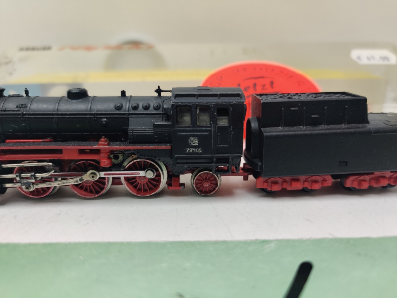 Arnold N DC 0223 Dampflok Schlepptender / Schwarz / OVP