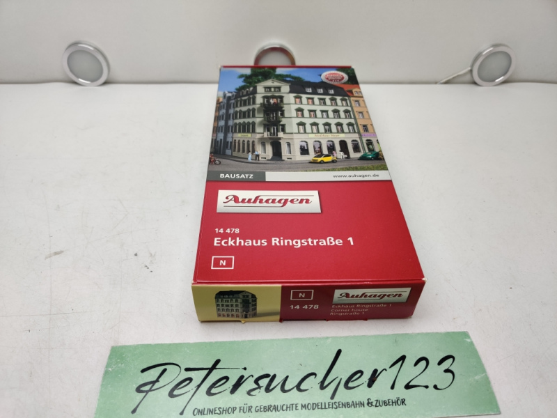 Auhagen N 14 478 Eckhaus Ringstraße 1 / Bausatz / OVP