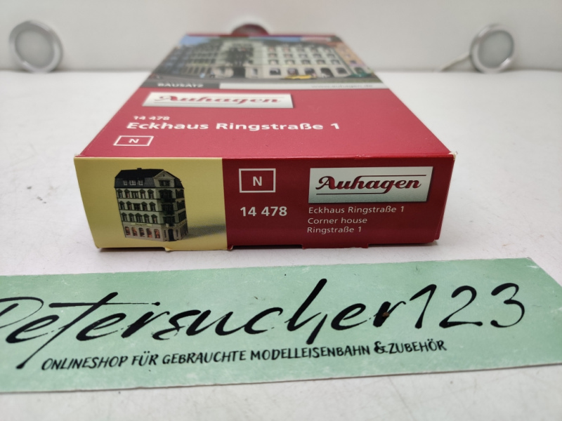 Auhagen N 14 478 Eckhaus Ringstraße 1 / Bausatz / OVP