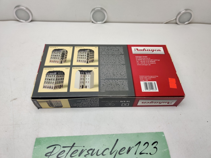 Auhagen N 14 478 Eckhaus Ringstraße 1 / Bausatz / OVP