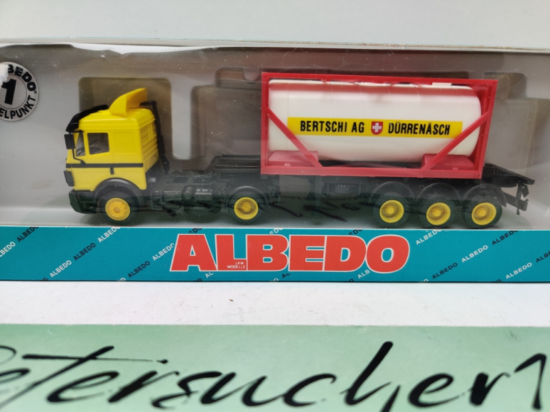 Albedo H0 / 1:87 / 200347 /  Tragwagen LKW Bertschi AG / OVP