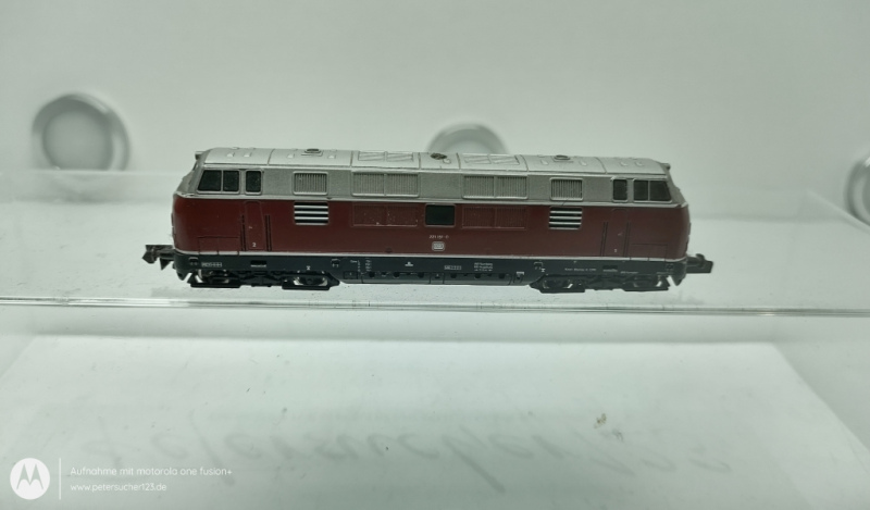 Arnold N DC 2023 / BR221 151-0 Diesellok  Rot DB