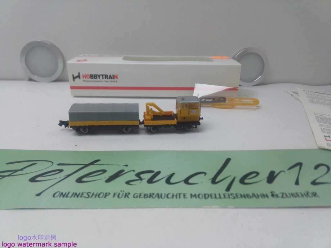 Hobbytrain DC N / HN23554 / KLV 53 Rottenkraftwagen / 2-achsigen Planen Anhänger / Digital / OVP 