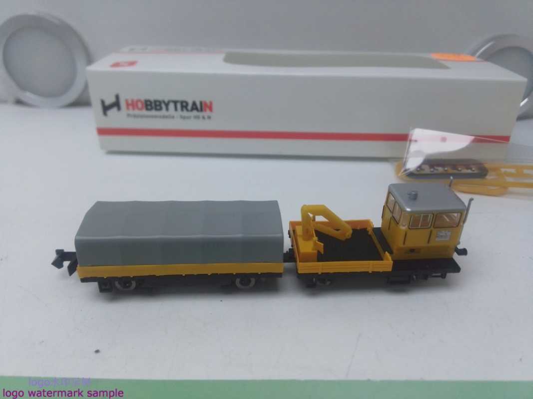 Hobbytrain DC N / HN23554 / KLV 53 Rottenkraftwagen / 2-achsigen Planen Anhänger / Digital / OVP 