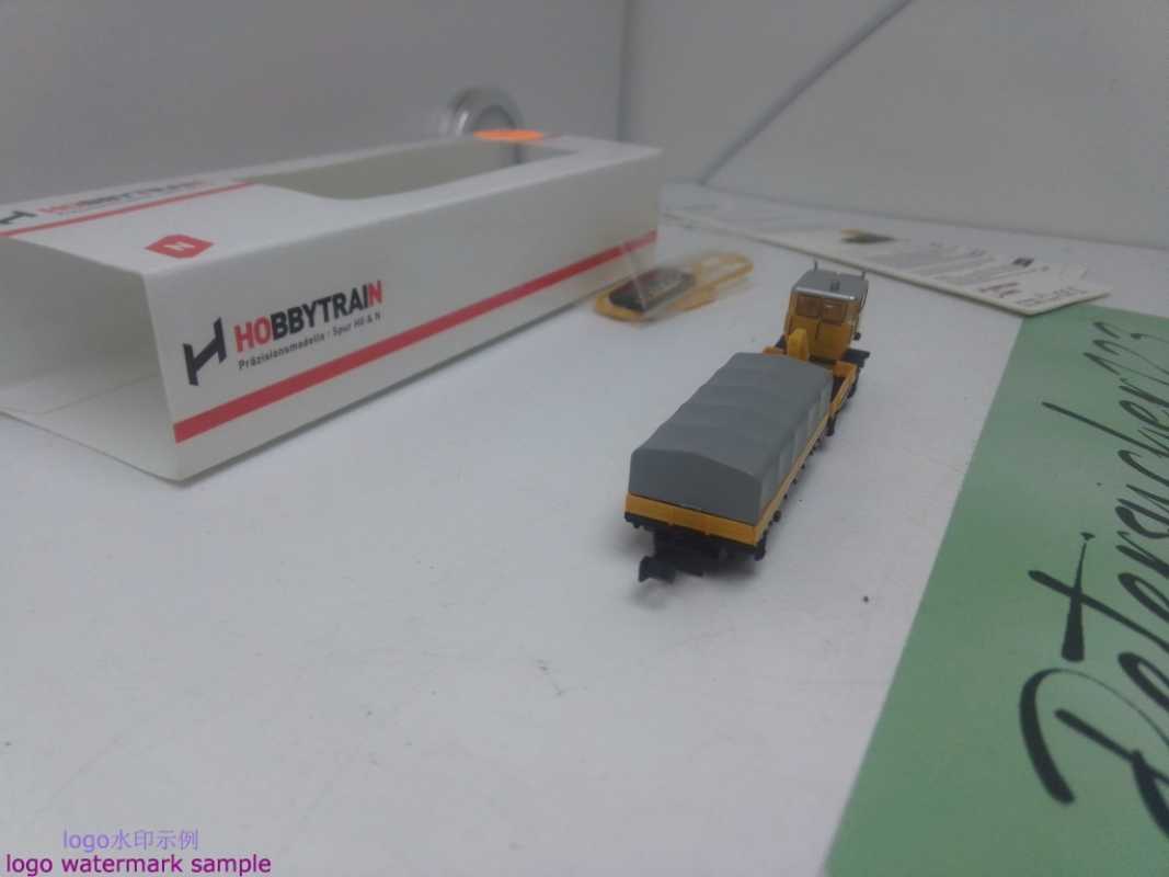 Hobbytrain DC N / HN23554 / KLV 53 Rottenkraftwagen / 2-achsigen Planen Anhänger / Digital / OVP 