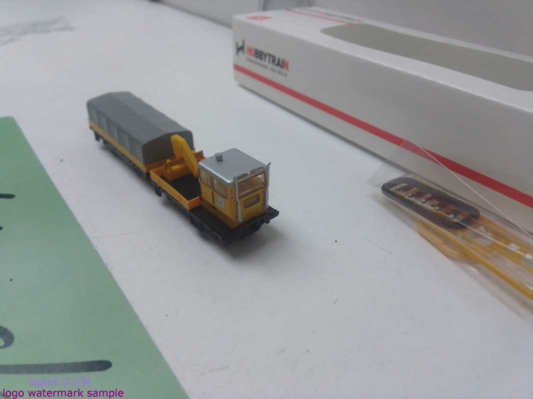 Hobbytrain DC N / HN23554 / KLV 53 Rottenkraftwagen / 2-achsigen Planen Anhänger / Digital / OVP 