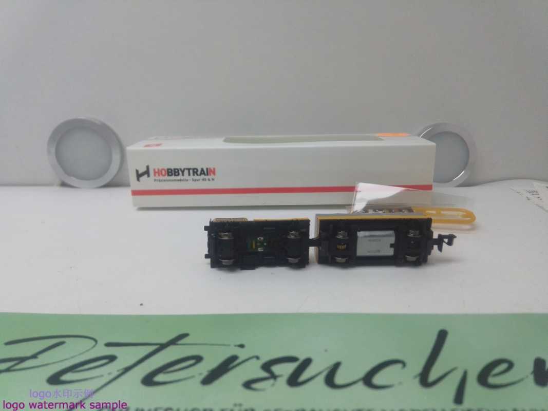 Hobbytrain DC N / HN23554 / KLV 53 Rottenkraftwagen / 2-achsigen Planen Anhänger / Digital / OVP 