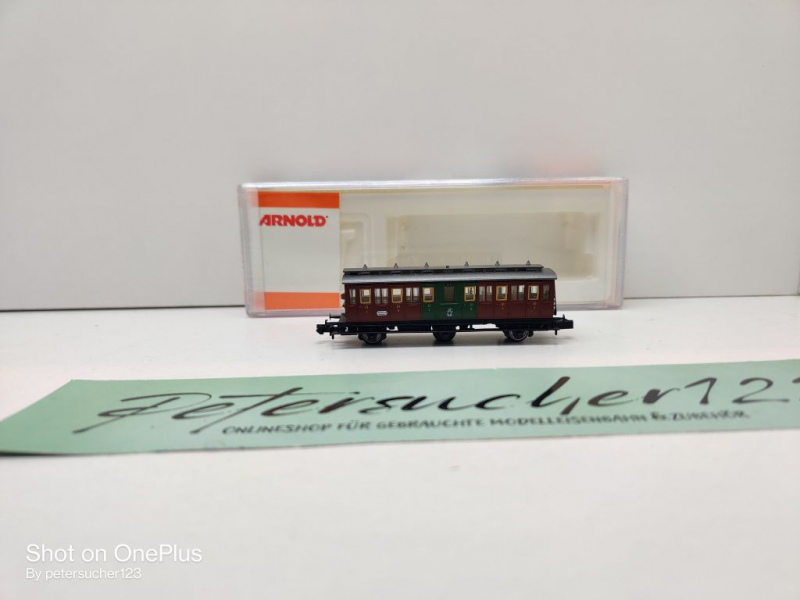 Arnold N DC 3043 Abteilwagen 3./2./3.Kl / K.P.E.V. / OVP