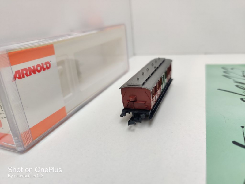 Arnold N DC 3043 Abteilwagen 3./2./3.Kl / K.P.E.V. / OVP