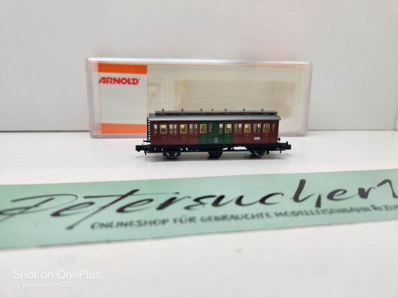 Arnold N DC 3043 Abteilwagen 3./2./3.Kl / K.P.E.V. / OVP