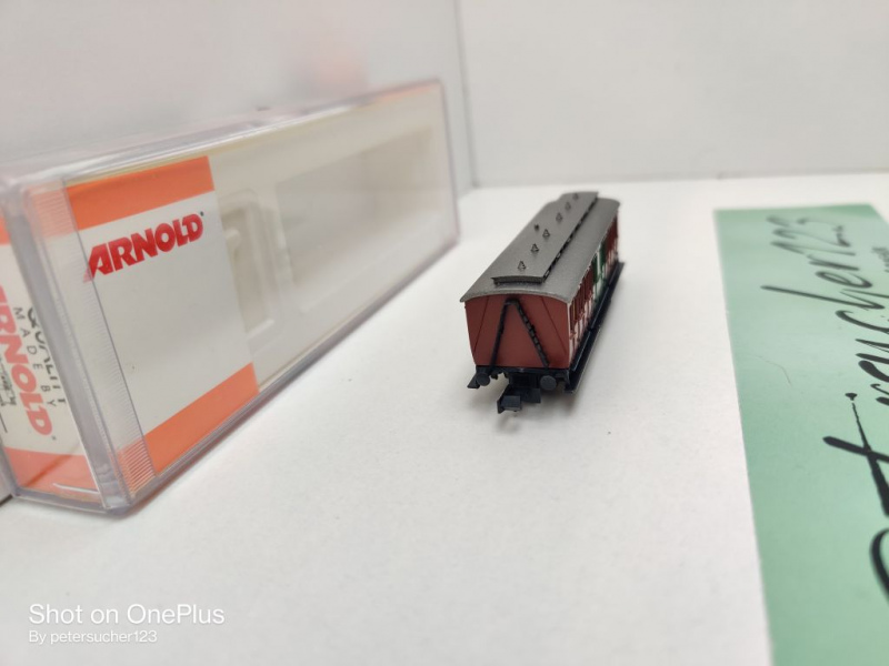 Arnold N DC 3043 Abteilwagen 3./2./3.Kl / K.P.E.V. / OVP