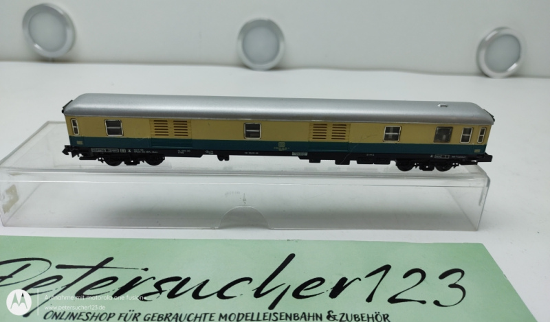 Arnold N 3203 Schnellzug -Gepäckwagen DB Blau / Beige OVP