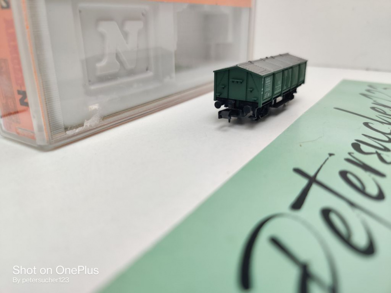 Arnold N DC 4241 Klappdeckelwagen Bahndienstwagen / K 25 / DB / OVP
