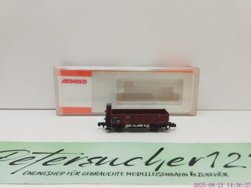 Arnold N DC 4412 Hochbordwagen mit Bremserhaus / Om / DRG / OVP