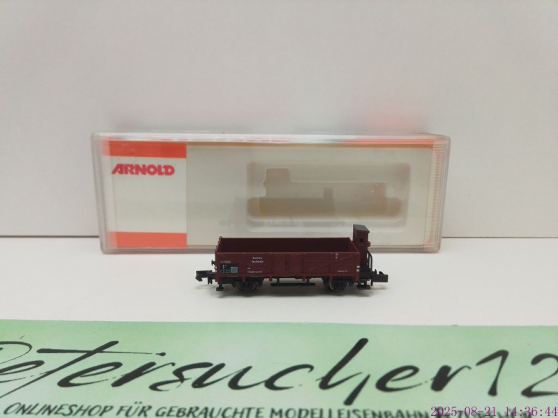 Arnold N DC 4412 Hochbordwagen mit Bremserhaus / Om / DRG / OVP