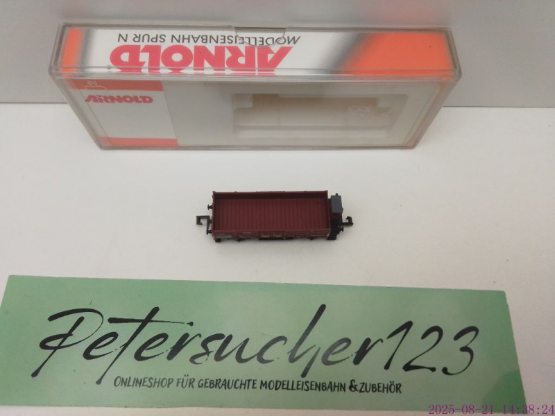 Arnold N DC 4412 Hochbordwagen mit Bremserhaus / Om / DRG / OVP