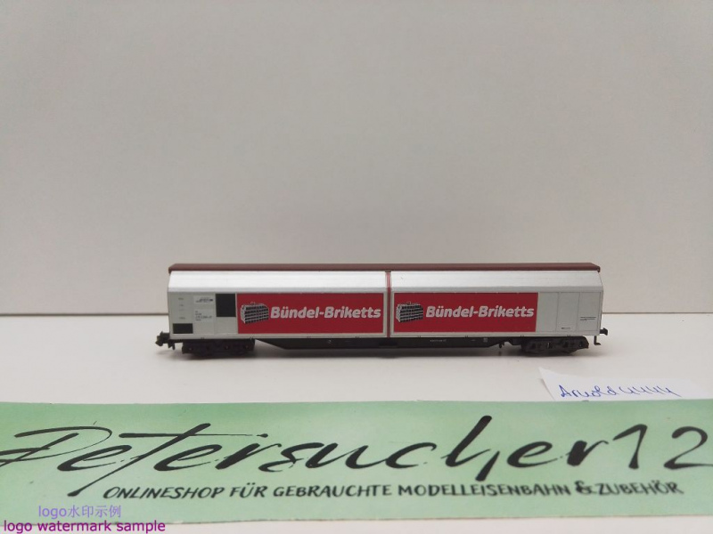 Arnold N DC 4444 Großraum-Schiebewandwagen "Bündel-Briketts" / Habis8 / DB