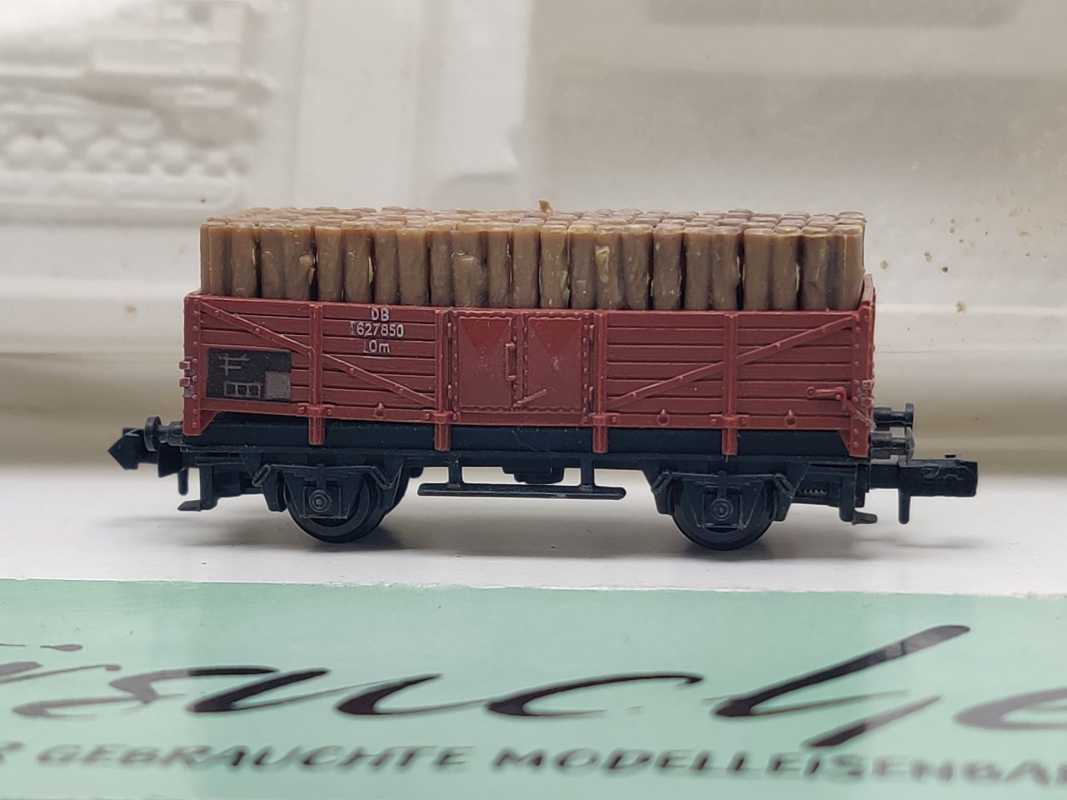 Arnold N DC 4471 Hochbordwagen "Grubenholz" Om / 627 850 / DB