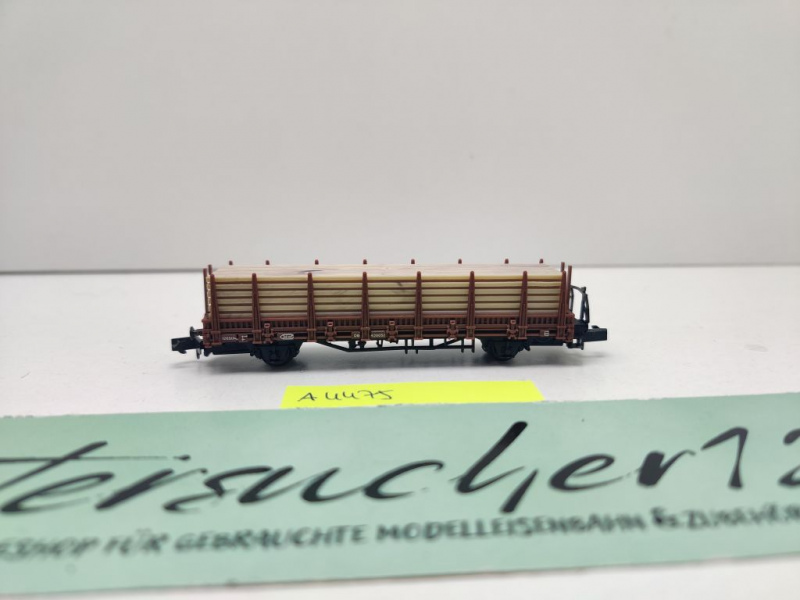 Arnold N DC 4475 Rungenwagen Ladung Schnittholz Kbs442 / DB