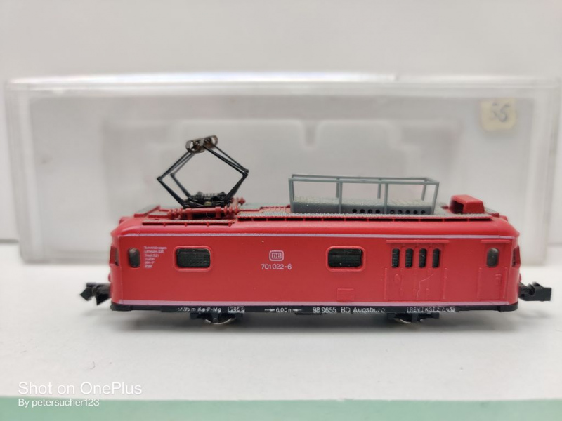 Arnold N DC 4645 Turmtriebwagen DUMMY / BR 701 022-6 / DB / Ersatz-OVP