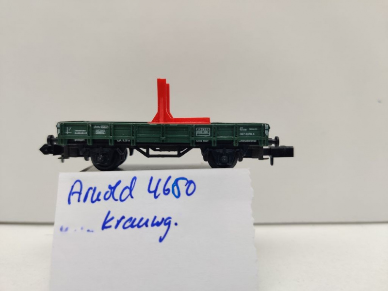 Arnold N DC 4660 Niederbord mit Halter f Kranausleger / Kklmmp / DB