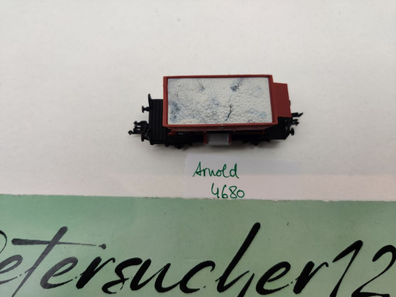 Arnold N DC 4680 Schotterwagen mit Ladung Otm36 / DB