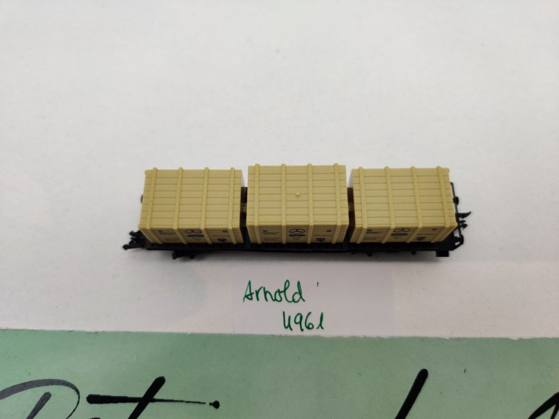 Arnold N DC 4961 Flachwagen "Mercedes Benz" 945-5 / SSkms / DB